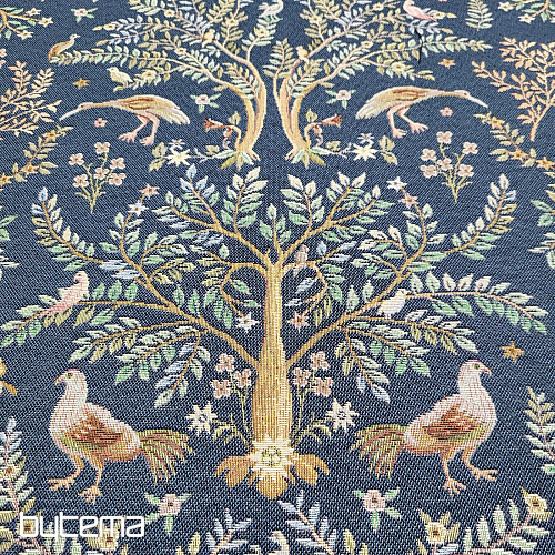 Tapestry fabric WILLIAM MORRIS blue