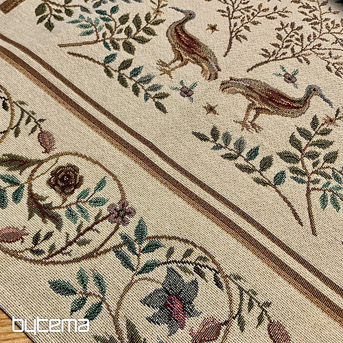 Tapestry tablecloth and shawl WILLIAM MORRIS beige