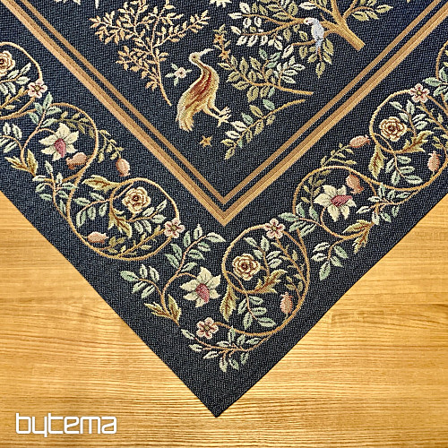 Tapestry tablecloth and scarf WILLIAM MORRIS blue