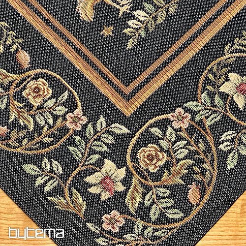 Tapestry tablecloth and scarf WILLIAM MORRIS blue