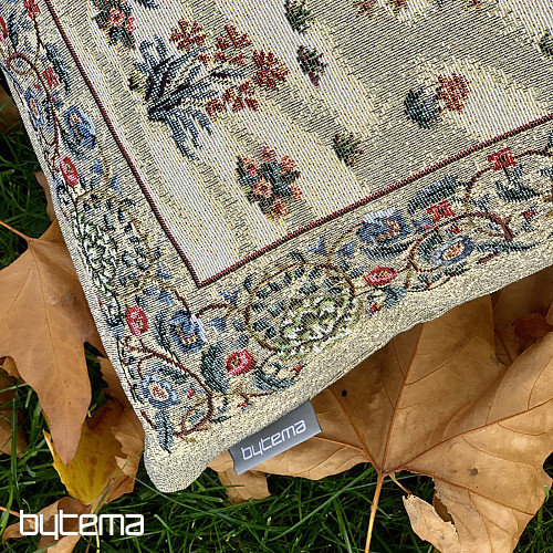 Tapestry cushion TREE OF HAPPINESS beige