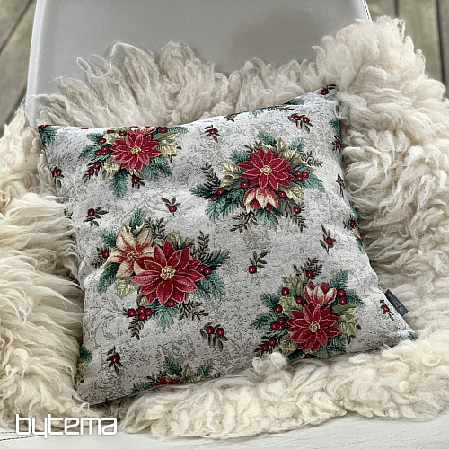 Christmas tapestry cover CHRISTMAS ROSE