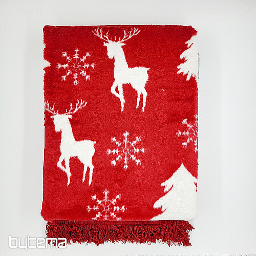 Reindeer Christmas blanket