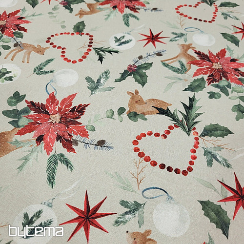 Cotton fabric BARBORKA