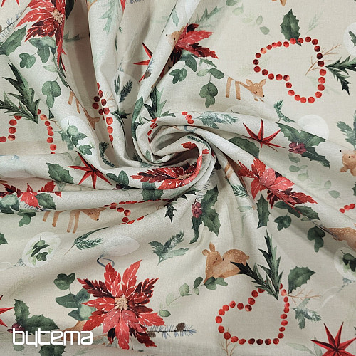 Cotton fabric BARBORKA