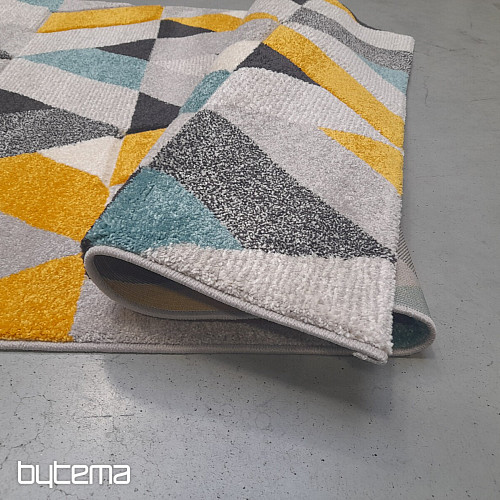 Childrens piece carpet COLORFUL TRIANGLES