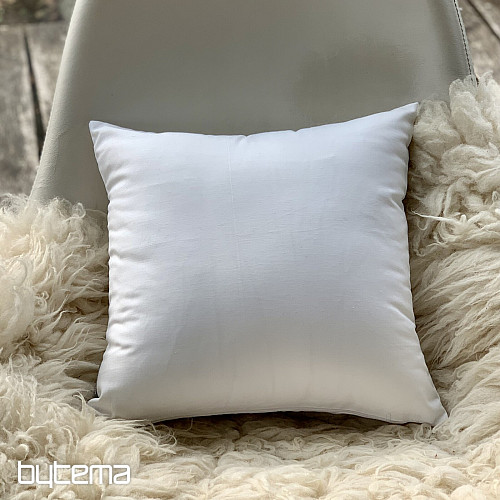 Decorative pillowcase DAMASK white