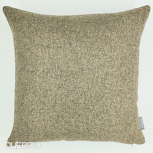 Decorative pillowcase GERSTER BROWN GREY
