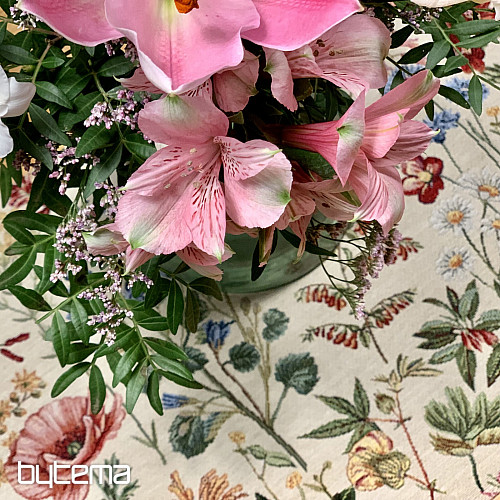 JOSEFÍNA tapestry tablecloth and scarf
