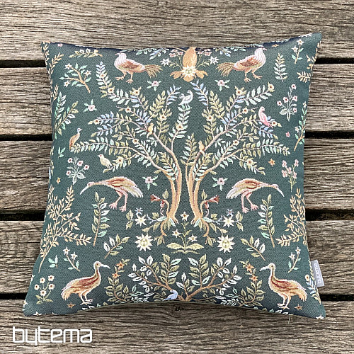 Tapestry pillowcase WILLIAM MORRIS green - full-surface