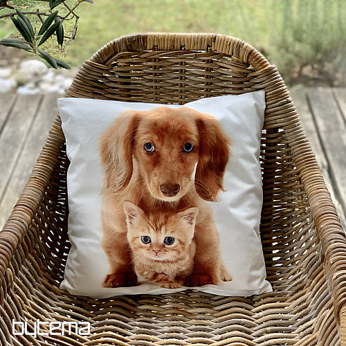 Pillowcase DOG AND CAT