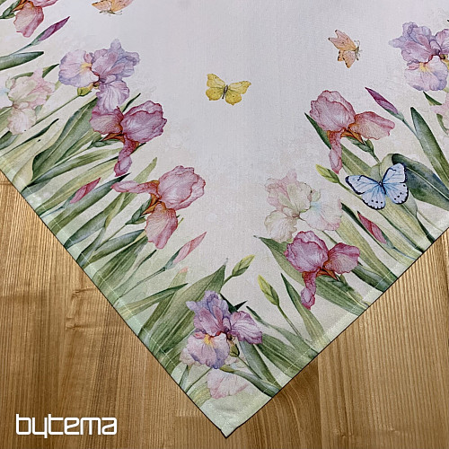 Tablecloth Irises