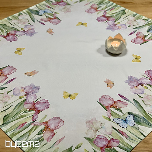 Tablecloth Irises