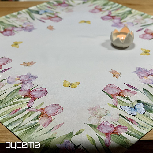 Tablecloth Irises