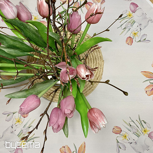 Tablecloth and scarf SPRING DELIGHT