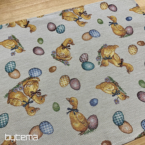 Tapestry placemat YELLOW DUCKS