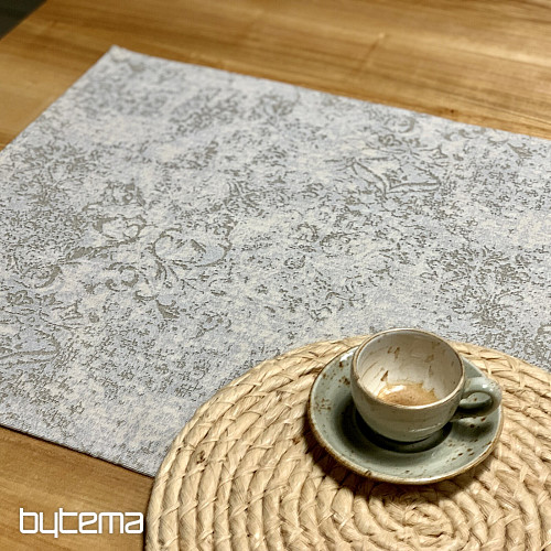 Tapestry tablecloth and scarf MARBLE BEIGE