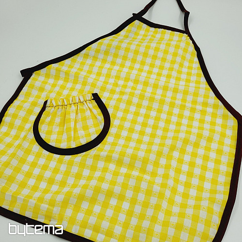 CHILDRENS APRON YELLOW
