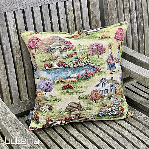 Tapestry pillowcase GARDEN OF PARADISE II