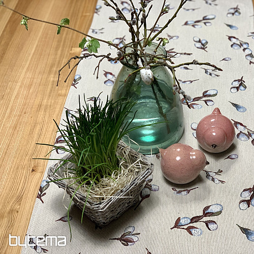 Tapestry tablecloth and scarf CATS JÍVA