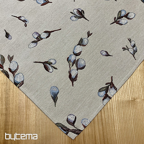 Tapestry tablecloth and scarf CATS JÍVA