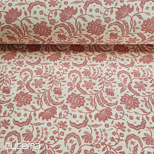 Decorative fabric TIRIAN RED