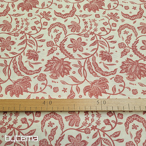 Decorative fabric TIRIAN RED