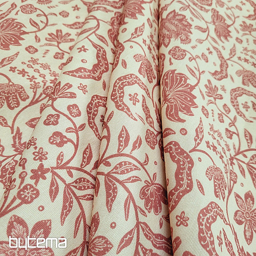 Decorative fabric TIRIAN RED