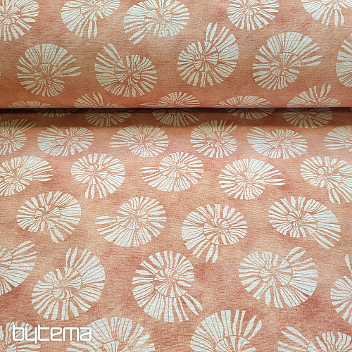 Decorative fabric ULITY salmon