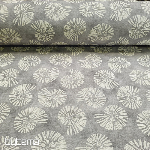 Decorative fabric ULITY gray