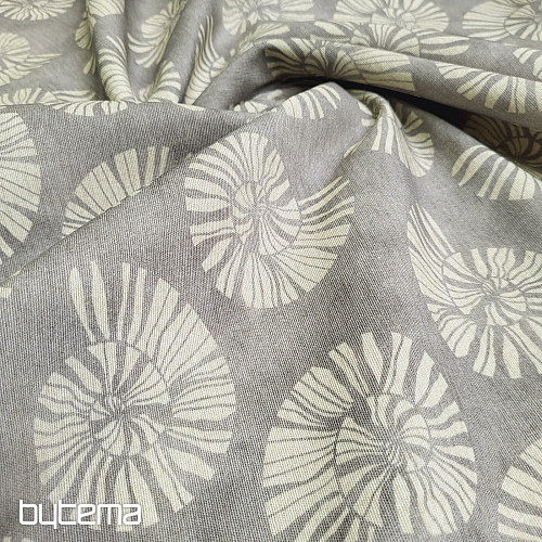 Decorative fabric ULITY gray