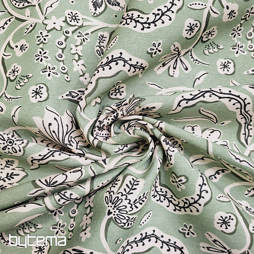 Decorative fabric MIRAZ GREEN