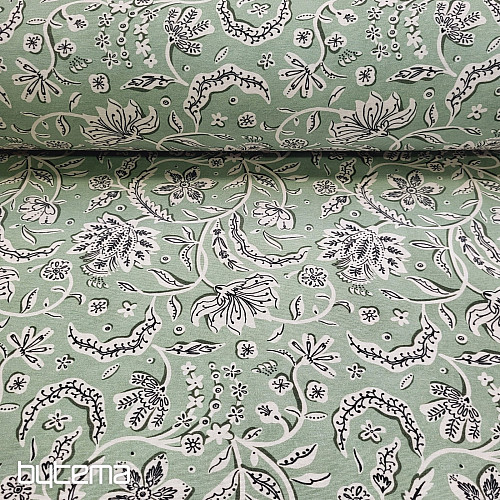 Decorative fabric MIRAZ GREEN