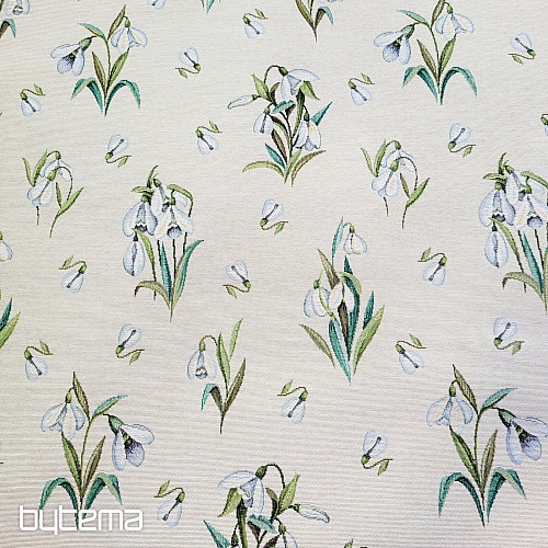 Tapestry fabric SNOWFLAKES