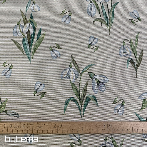 Tapestry fabric SNOWFLAKES