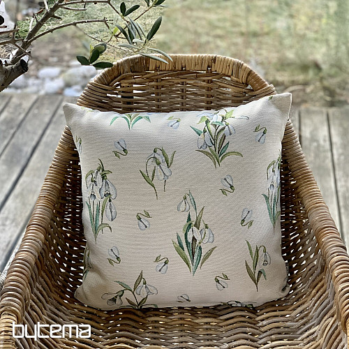 Tapestry pillowcase SNOWDROPS