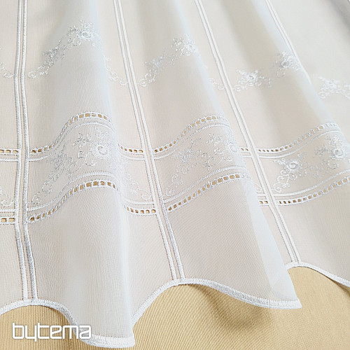 Stained glass curtain DELICATE EMBROIDERY