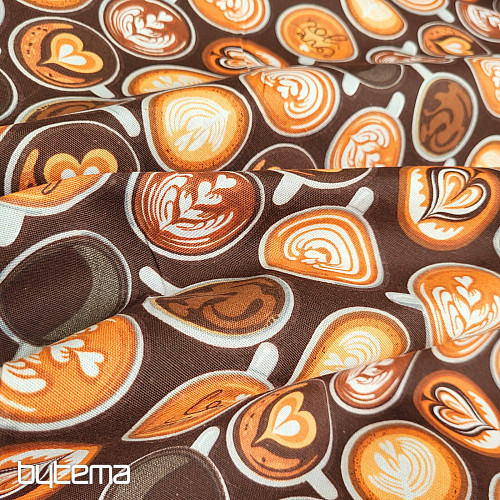 Decorative fabric COFFEES