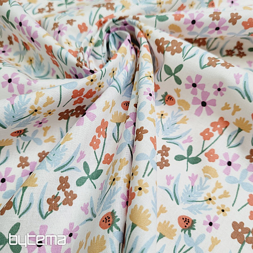Cotton fabric MATILDA