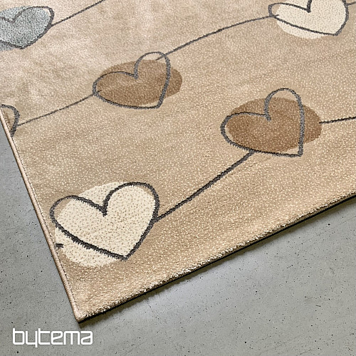 Piece rug SAGA heart