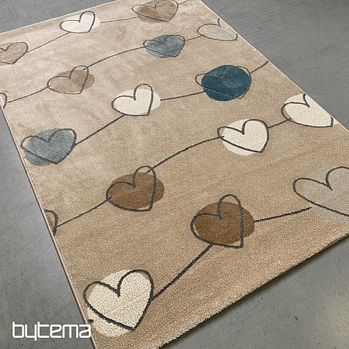 Piece rug SAGA heart