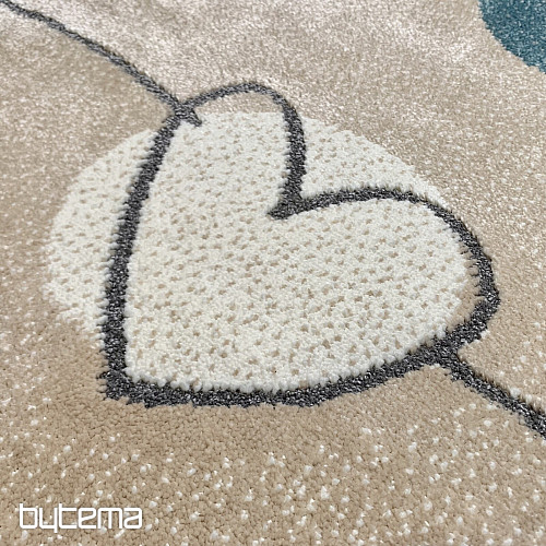 Piece rug SAGA heart