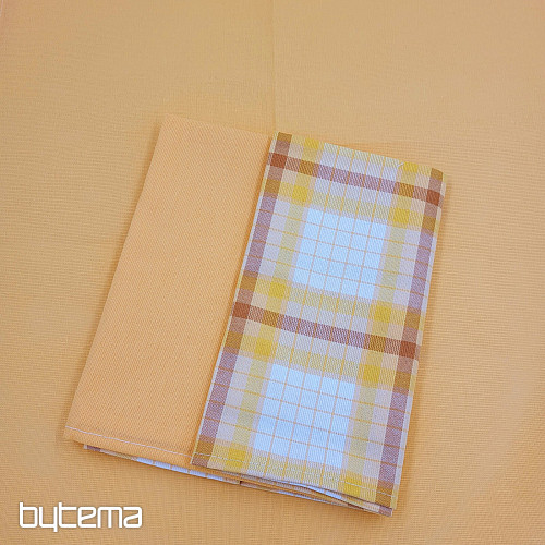 Cotton towels ORANGE all-over