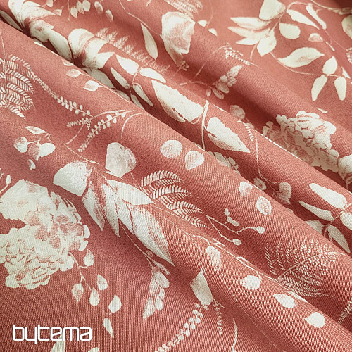 Decorative fabric AMY FLOR light pink