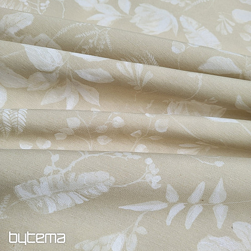 Decorative fabric AMY FLOR beige