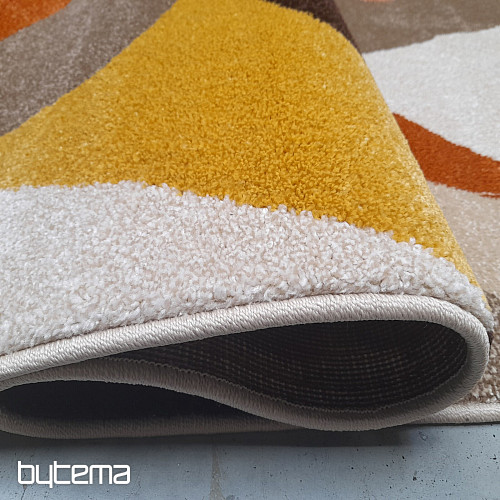 Modern piece carpet Achat 618 rust/cream