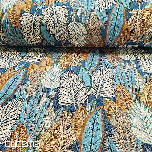 Tapestry fabric SAFIA BLUE