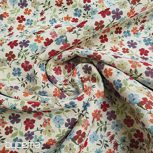 Tapestry fabric BADI FLOWERS