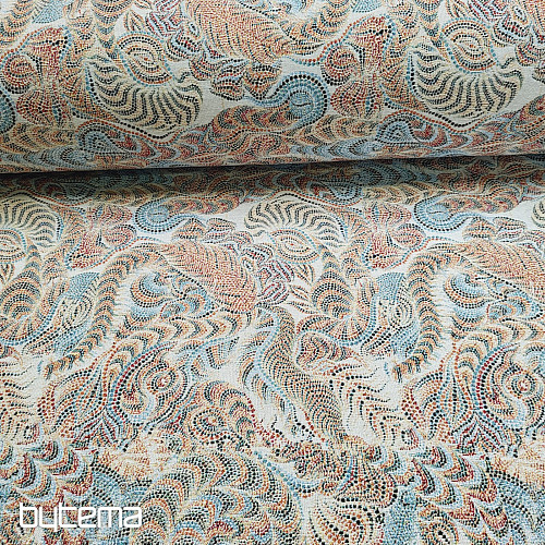 Tapestry fabric FARADAY BEIGE