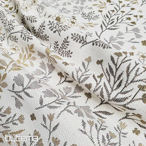 Tapestry fabric GLADIS FLOR beige